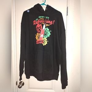 Men's jarritos black hoodie in size xxl